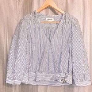 Madewell Pinstriped Blouse